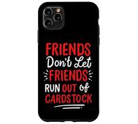 Divertidos manualidades de cartulina para álbumes de recortes, papel, manualidades, humor, amigos Carcasa para iPhone 11 Pro Max