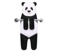 Divertidos Panda Toallas de Mano Suspendible- Decoración Panda Baño Cocina - Toalla Absorbente Animal Regalos Navidad Cumpleaños Amigo Invisible-Regalos Originales Graciosos Mujer Amantes de Los Panda