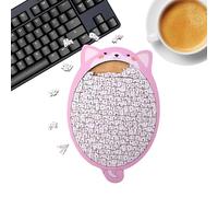 Divertidos para Perros: Juego de rompecabeza de Madera para Cachorros, Juego de Aprendizaje para el Desarrollo del Cerebro, artístico canino con diseño Atractivo | Juguete e