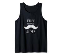 Divertidos Paseos en Bigote Gratis Que significan los Paseos del Bigote Gratis Meme Camiseta sin Mangas
