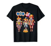 Divertidos Payasos de Circo tontos tristes Camiseta