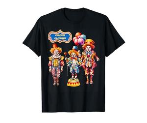 Divertidos Payasos de Circo tontos tristes Camiseta