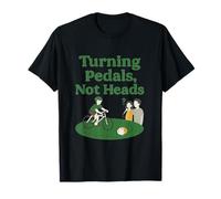Divertidos Pedales de Giro gráficos novedosos para Ciclismo, no Cabezas Camiseta