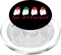 Divertidos pequeños Papá Noel - Be Different PopSockets PopGrip para MagSafe