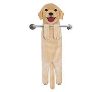 Divertidos Perro Toallas de Mano Suspendible-Decoración Perro Baño Cocina-Toalla Absorbente Animal Regalos Navidad Cumpleaños Amigo Invisible-Regalos Originales Graciosos Mujer Amantes de Los Perro