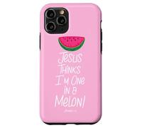 Divertidos regalos cristianos escrituras Uno en un melón Carcasa para iPhone 11 Pro