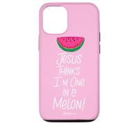 Divertidos regalos cristianos escrituras Uno en un melón Carcasa para iPhone 12/12 Pro
