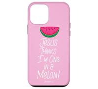 Divertidos regalos cristianos escrituras Uno en un melón Carcasa para iPhone 12 mini