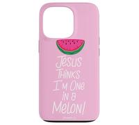 Divertidos regalos cristianos escrituras Uno en un melón Carcasa para iPhone 13 Pro