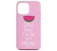 Divertidos regalos cristianos escrituras Uno en un melón Carcasa para iPhone 13 Pro Max