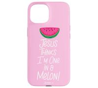 Divertidos regalos cristianos escrituras Uno en un melón Carcasa para iPhone 15
