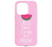Divertidos regalos cristianos escrituras Uno en un melón Carcasa para iPhone 15 Pro