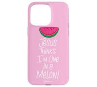 Divertidos regalos cristianos escrituras Uno en un melón Carcasa para iPhone 15 Pro Max