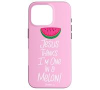 Divertidos regalos cristianos escrituras Uno en un melón Carcasa para iPhone 16 Pro