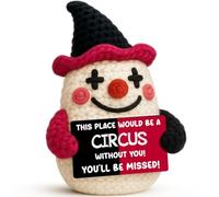 Divertidos regalos de cumpleaños de payaso de circo, regalos de cumpleaños para mujeres y hombres, compañeros de trabajo que se van despedidas, regalos de trabajo para el trabajo, mejor amigo, jefe