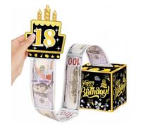 Divertidos regalos de dinero para cumpleaños, caja de regalo de cumpleaños feliz para cumpleaños, caja de dinero para dinero en efectivo, regalo para padres, amantes, niños y amigos
