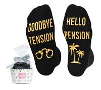 Divertidos regalos de jubilación para hombres, mujeres, geniales y felices jubilaciones para compañeros de trabajo, jefe, papá, mamá, Adiós a la tensión, hola pensión, talla única