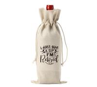 Divertidos regalos de jubilación para mujeres y hombres, bolsa de regalo de vino de jubilación, decoración de fiesta de jubilación, regalos jubilados, regalos para compañeros de trabajo, jefe, no doy