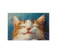 Divertidos rompecabezas de gato para adultos, para entretenimiento e inteligencia de ancianos, regalos geniales para papá, mamá, rompecabezas para adultos, 1000 piezas