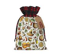 Divertidos sombreros de dibujos animados para guitarra, arpillera con cordón, bolsa de regalo, perfecta para vacaciones y ocasiones especiales