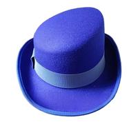 Divertidos sombreros de lana para fiestas con borde ancho, decoración de disfraces para entusiastas de los magos y amantes de la moda, forro transpirable