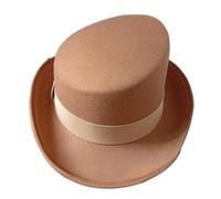 Divertidos sombreros de lana para fiestas con borde ancho, decoración de disfraces para entusiastas de los magos y amantes de la moda, forro transpirable