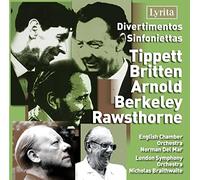 Divertimentos, Sinfoniettas by Tippett, Britten, Arnold, Berkeley, Rawsthorne...
