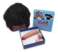 Diverty Sex 191486 Caja Gorro Cocinero Negro Usar En Caso de Emergencia