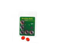 Diverty Sex Taloka Brazilian Balls Intimate gel Fresa 5 uds