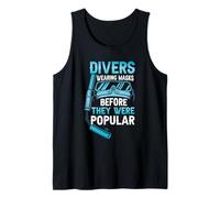 Dives Wearing Masks Before They were Popular Fun Scuba Dive Camiseta sin Mangas
