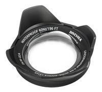 DIVEVOLK Grand'angolo Gran ángulo para Fundas Divevlok Sea Touch 4 máx, Hombres, Negro, 67 mm