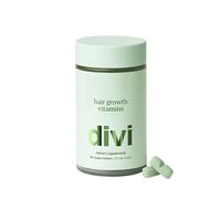 divi Vitaminas para el cabello para mujeres y hombres: hechas con ingredientes limpios y respaldados por la ciencia para crecer y espesar