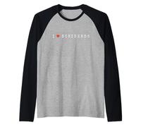 Dividendos I Love Dividends Que me Gustan Acciones Camiseta Manga Raglan