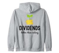 Dividendos Mejor Que Salario Dividendo Inversor Pasivo Sudadera con Capucha