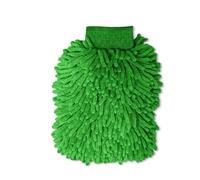 DiviDermy 1 Piezas Guante Lavado Coche Microfibra Extra Suave, Manopla Limpieza para Coche y Moto, Kit Limpieza Coches, Limpieza Sin Arañazos, Paño Microfibra Absorbente,Verde