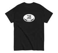 Divididos, Banda de Rock Argentina. Narigón del Siglo. Álbum de Rock Nacional Argentino. Camiseta de Algodon 100% Peinado. CAM2413. (FR/ES, Letras, S, Regular, Regular, Negra, 38)