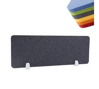 Dividor de escritorio acústico para oficina - Ruido Reducción del panel de privacidad con base estable, Configuración libre de herramientas, Pantalla de absorción de sonido portátil para el enfoque de