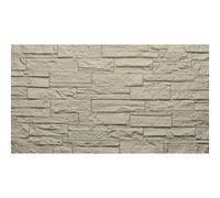 DIVINA HOME, Tortora, Panel Decorativo 3D Efecto Piedra, PU, Moderno, 18 kg, 120