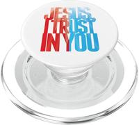 Divina Misericordia Jesús confío en ti Santa Faustina PopSockets PopGrip para MagSafe