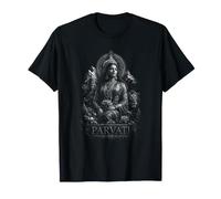 Divina Parvati Diosa Hindú Shakti León Lotus Templos Camiseta