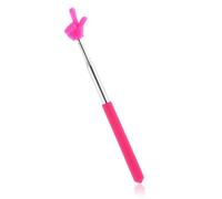 DIVINA VITAE Punteros Telescópicos para Maestros, Mini Puntero Retráctil para Profesores, Maestros Palo Extensible Puntero Retráctil para Maestros Aula Ayudas Ayuda para Profesores (Rosa)