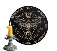 Divinación De La Junta De Espíritu - Mensaje De Madera Planchette, Fortune Telling Tool | Junta De Comunicación Mística Con Plumas, Kit De Brujería Para Principiantes Para La Práctica Espiritual De Lo