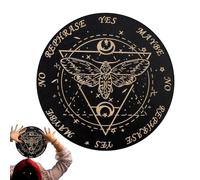 Divination Board - Wooden Spirit Communication Message Board | Alphabet Tool For Destiny Guidance, Meditation, and Spiritual Practice | Mystic Pendant Option For Energy and Ritual Work