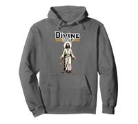 Divine Drip Divertido Jesús Meme Retro Estética Sudadera con Capucha