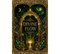 Divine Flow A5 Notebook • 120 Lined Pages • Unique Lion's Gate 8:8 Glamour Energy Themed Cover: Luxury Cosmic Journal for Writing Thoughts, Daily ... Diary, Elegant Stationery Gift, Paperback