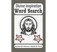Divine Inspirational Word Search: Faith-Filled Easy To Ready Puzzles to Uplift, Encourage, and Strengthen Your Spirit