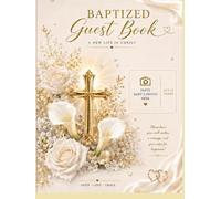 Divine Light: The Baptism Book: Celebrate the beginning of a blessed life - record love, faith, and everlasting memories.