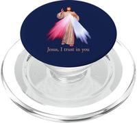 Divine Mercy Jesus I Trust in You PopSockets PopGrip para MagSafe