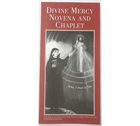 Divine Mercy Novena and Chaplet Pamphlet Catholic - Libreta de regalo, 5 unidades