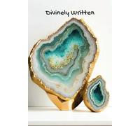 Divinely Written: Portable Crystal Spiritual Journal: Compact 6x9 Notebook for Affirmations, Soul Messages, and Divine Inspiration